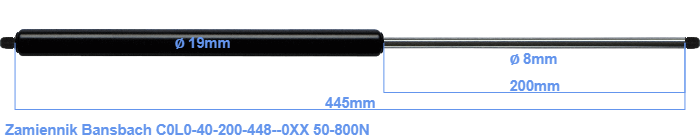 Bansbach C0L0-40-200-448--0XX