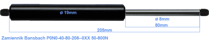 Bansbach P0N0-40-80-208--0XX