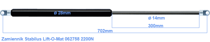 Stabilus Lift-O-Mat 062758