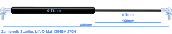 Stabilus Lift-O-Mat 1384BH