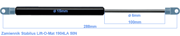 Stabilus Lift-O-Mat 1904LA