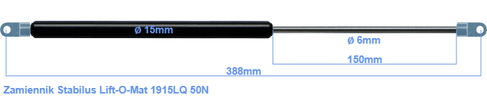 Stabilus Lift-O-Mat 1915LQ