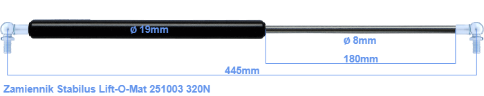 Stabilus Lift-O-Mat 251003