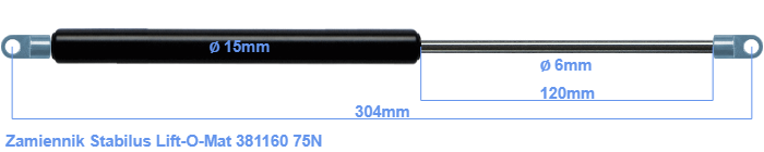 Stabilus Lift-O-Mat 381160