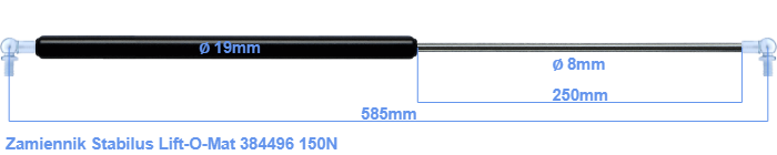 Stabilus Lift-O-Mat 384496