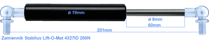 Stabilus Lift-O-Mat 4327ID