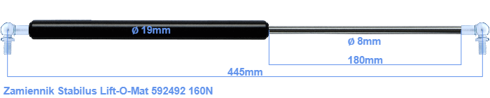 Stabilus Lift-O-Mat 592492