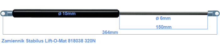 Stabilus Lift-O-Mat 818038