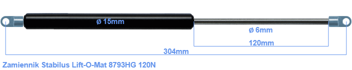 Stabilus Lift-O-Mat 8793HG