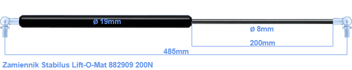 Stabilus Lift-O-Mat 882909