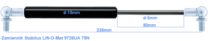 Stabilus Lift-O-Mat 9726UA