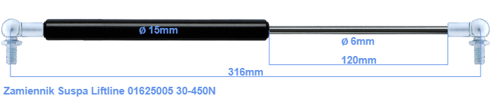 Suspa Liftline 01625005