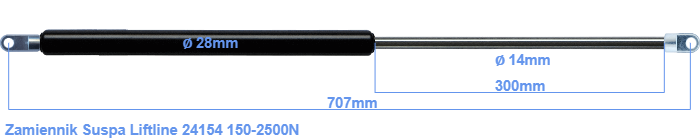 Suspa Liftline 24154