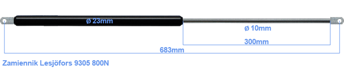 Lesjöfors 9305