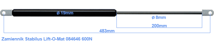 Stabilus Lift-O-Mat 084646