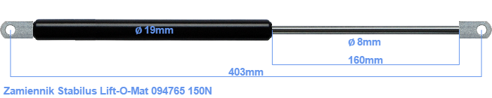 Stabilus Lift-O-Mat 094765