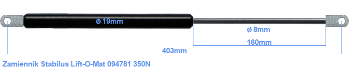 Stabilus Lift-O-Mat 094781