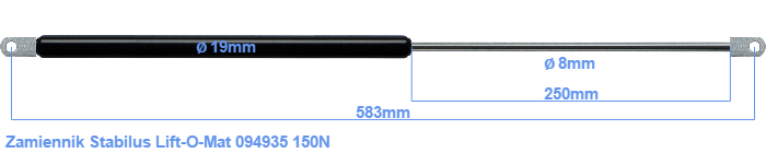 Stabilus Lift-O-Mat 094935