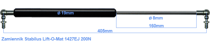 Stabilus Lift-O-Mat 1427EJ