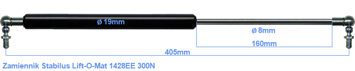 Stabilus Lift-O-Mat 1428EE