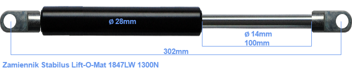 Stabilus Lift-O-Mat 1847LW