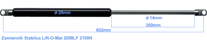 Stabilus Lift-O-Mat 2058LF