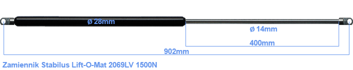 Stabilus Lift-O-Mat 2069LV