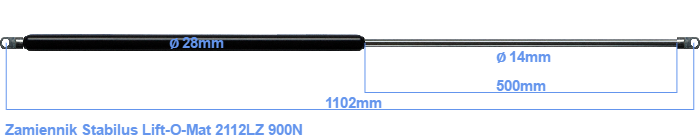 Stabilus Lift-O-Mat 2112LZ