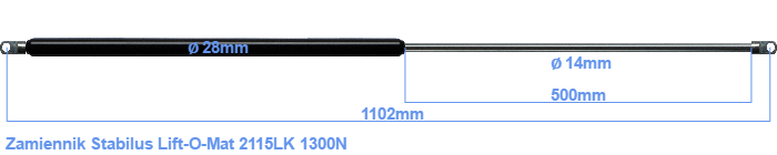 Stabilus Lift-O-Mat 2115LK