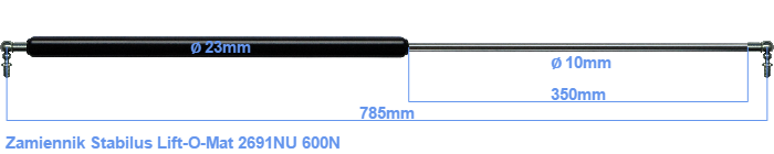 Stabilus Lift-O-Mat 2691NU