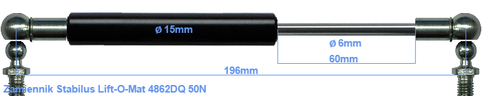 Stabilus Lift-O-Mat 4862DQ