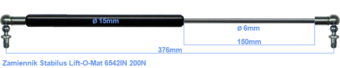 Stabilus Lift-O-Mat 6542IN