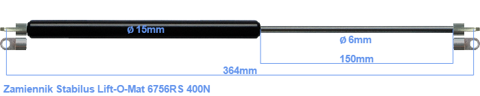 Stabilus Lift-O-Mat 6756RS