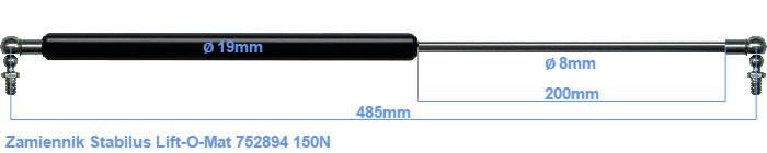 Stabilus Lift-O-Mat 752894