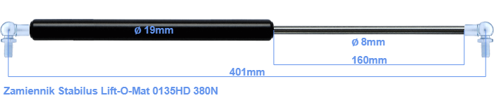 Stabilus Lift-O-Mat 0135HD
