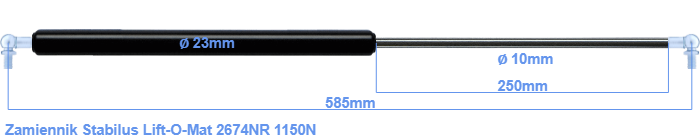 Stabilus Lift-O-Mat 2674NR