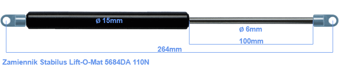 Stabilus Lift-O-Mat 5684DA