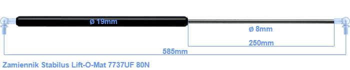 Stabilus Lift-O-Mat 7737UF
