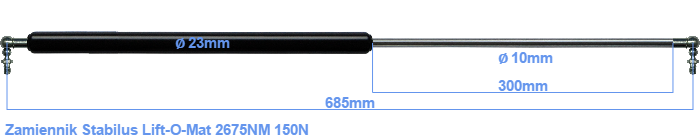 Stabilus Lift-O-Mat 2675NM