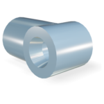 M8 Ucho plastikowe (21mm, ⌀8.1, t=18mm)